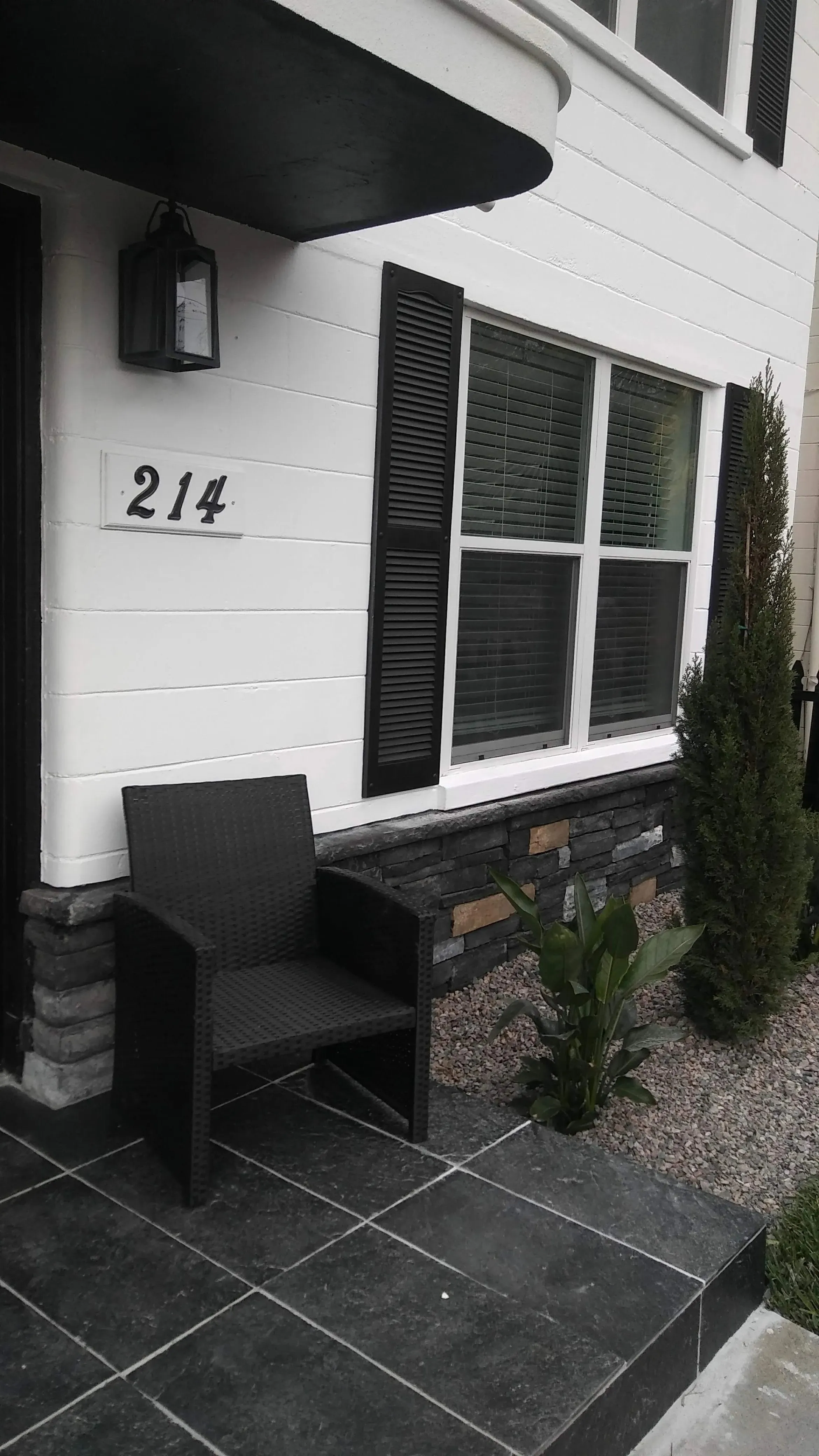 Right Side of the Entryway